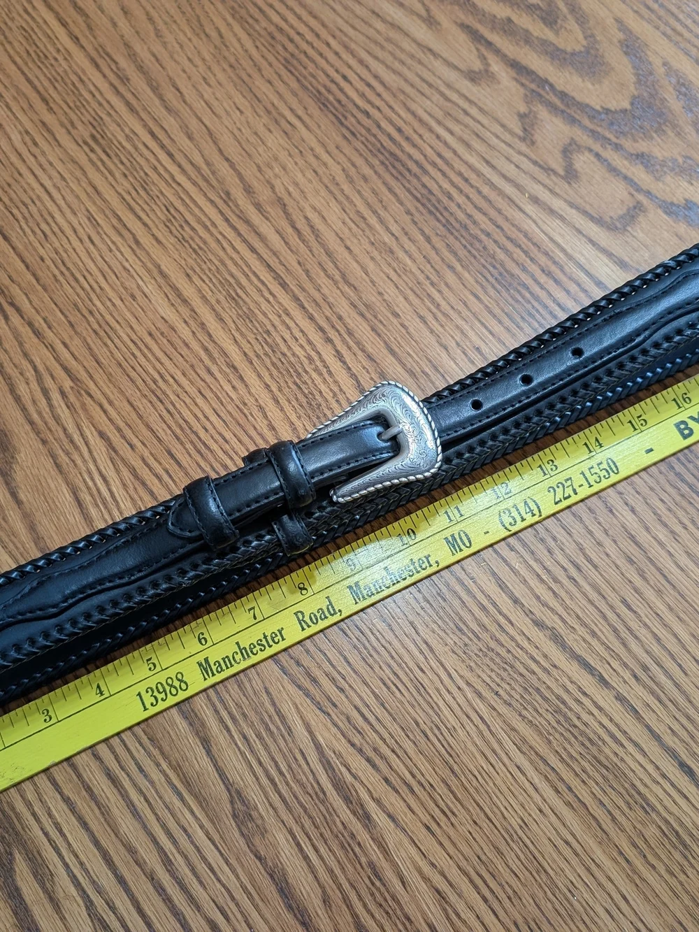 ​Cavender’s Heavy-Duty Bridle Leather Belt - Brown